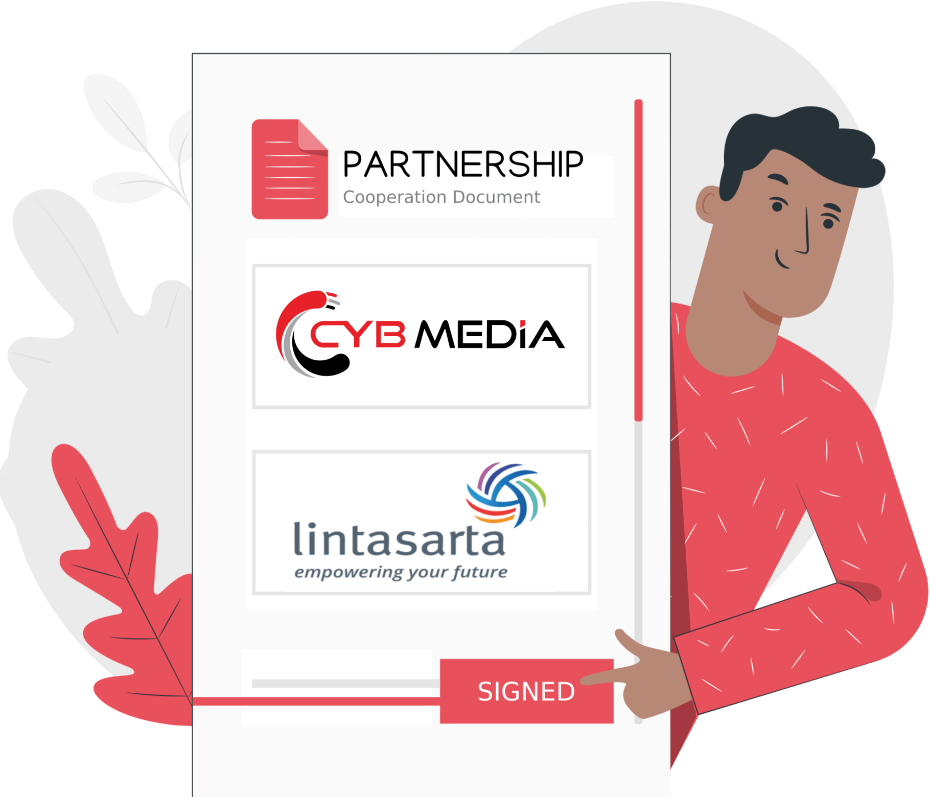 Partnertship with Litasarta - CYB Media